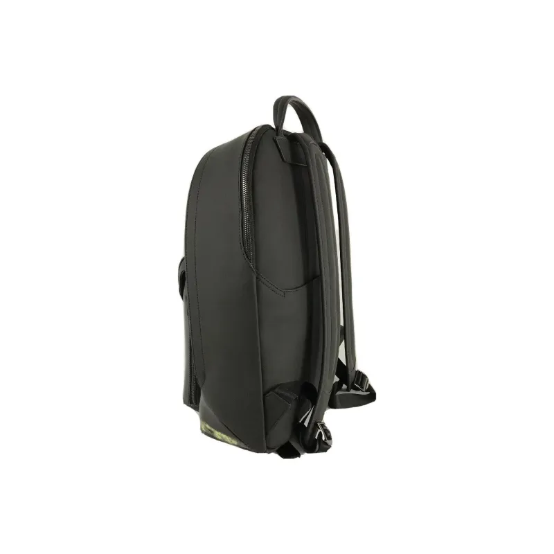 TUMI Leather Backpack Unisex Mandarin Orange Brush Color-2