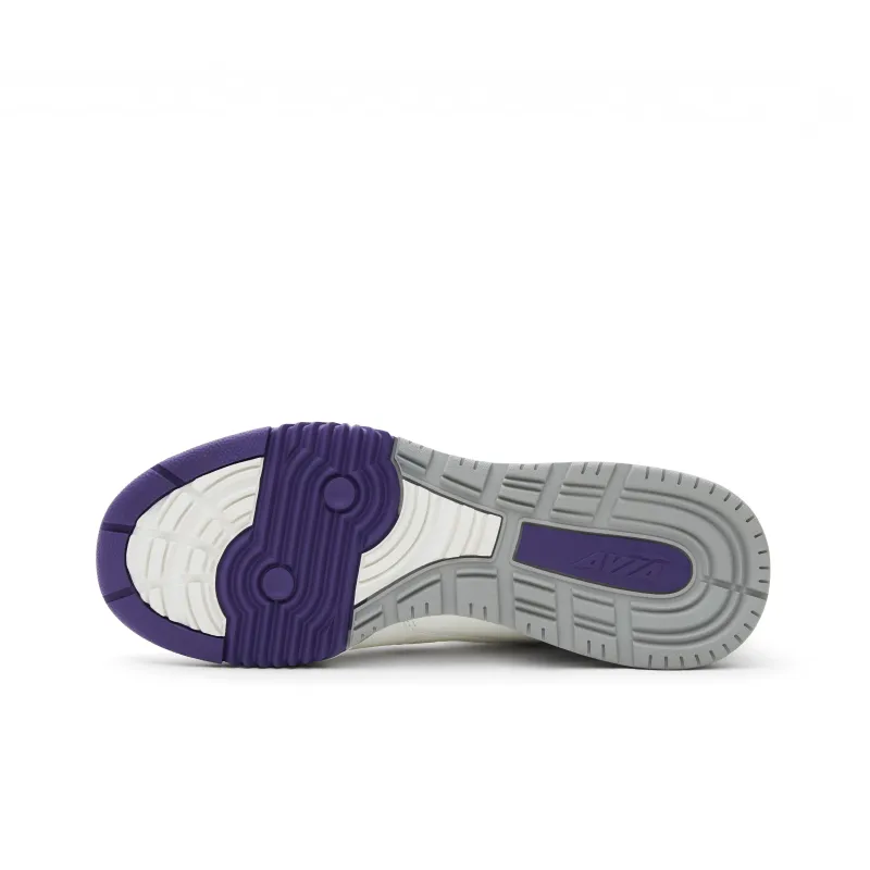 AVIA 855 Series Low Top Vintage Basketball Shoes Men's White Purple-5