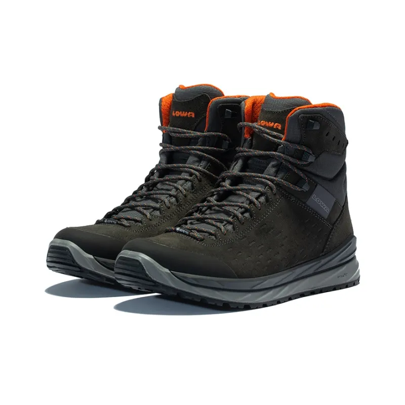 Lowa Malta Hiking / Trekking Shoes Men High-Top Gray-2