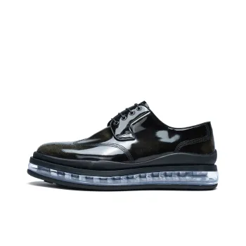Anthony Miles Open Edge Bead Dress Shoes Men's Gray