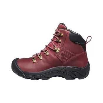 KEEN Pyrenees High Top Outdoor Shoes Women's Saffron Color