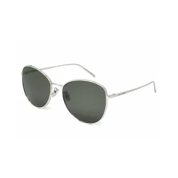 SAINT LAURENT Alloy Butterfly Sunglasses Women's Silver