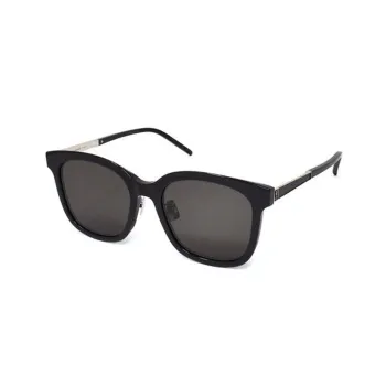 SAINT LAURENT Alloy Irregular Shape Sunglasses Unisex Black