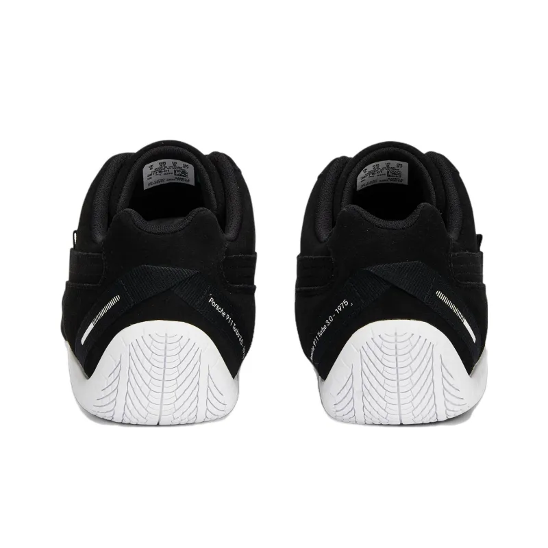 PUMA Porsche Legacy Speedcat Anti-Slip Wear-Resistant Low-Top Training Shoes Men's Black White-3