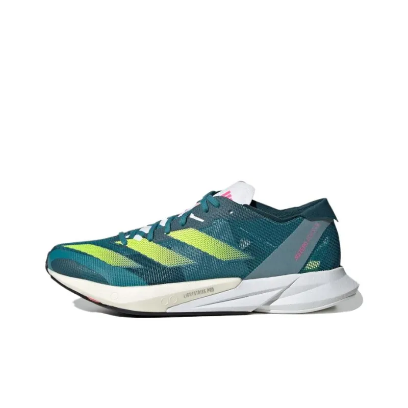 Adidas Adizero Adios 8 Shoes 'Wonder Blue Solar Green' Women's-0