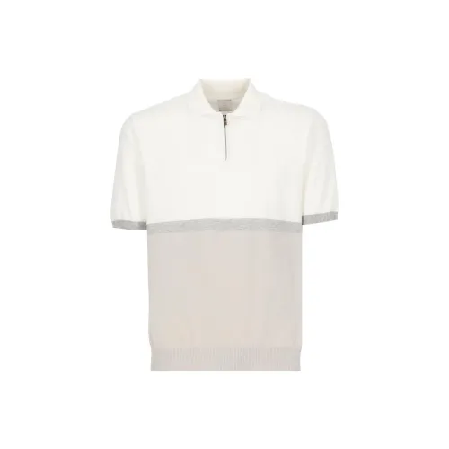 Eleventy Polo Shirts Men Beige