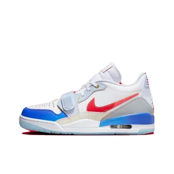 Jordan Legacy 312 Low 'White Game Royal University Red'