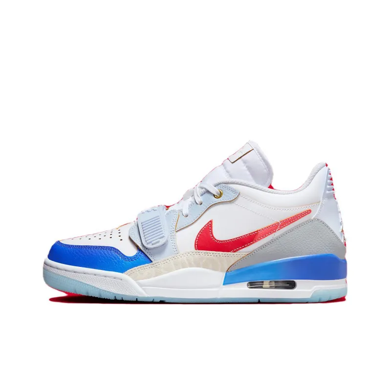 Jordan Legacy 312 Low 'White Game Royal University Red'-0