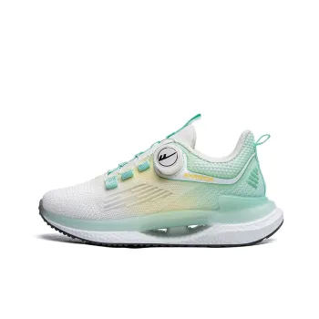 Warrior Comfortable Sports Anti Slip Wear Resistant Low Top Casual Shoes Women's White Lake Green