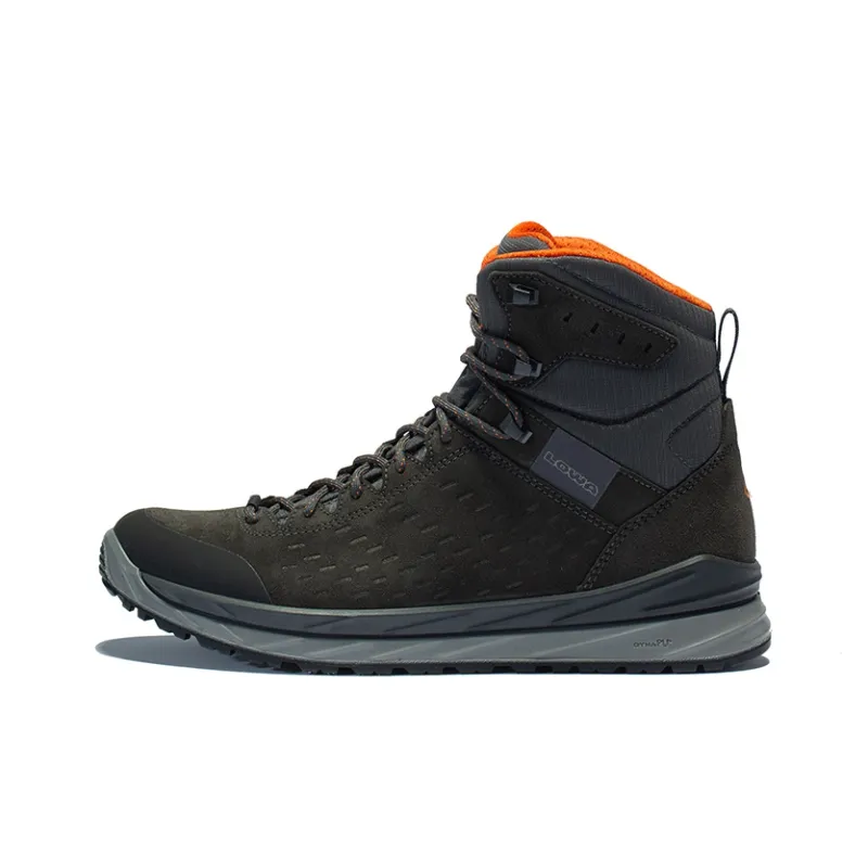 Lowa Malta Hiking / Trekking Shoes Men High-Top Gray-0