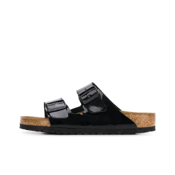 Birkenstock Arizona Birko Flor Patent Black Women's
