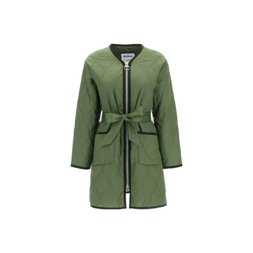 BARBOUR Coats Women's Green