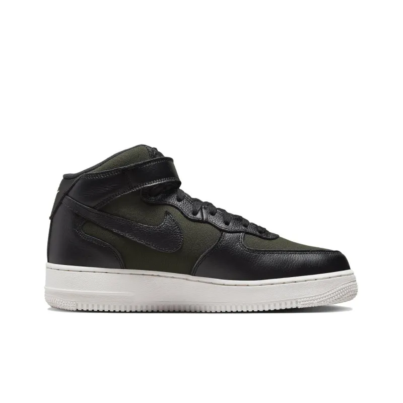 Nike Air Force 1 Mid '07 Black Sequoia-1