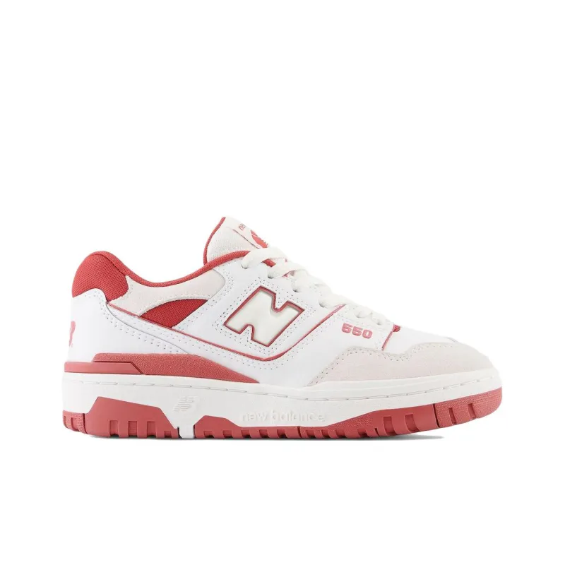New Balance 550 White Brick Red-1