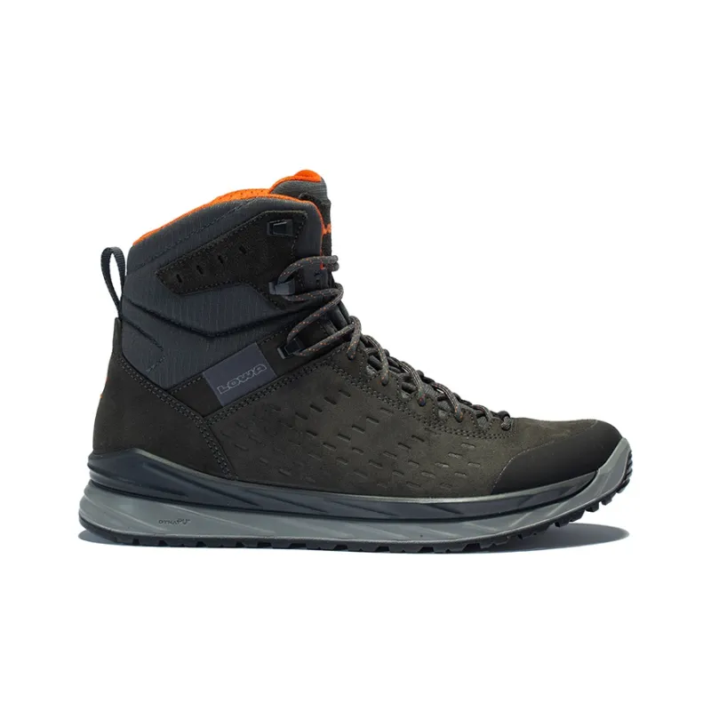 Lowa Malta Hiking / Trekking Shoes Men High-Top Gray-1
