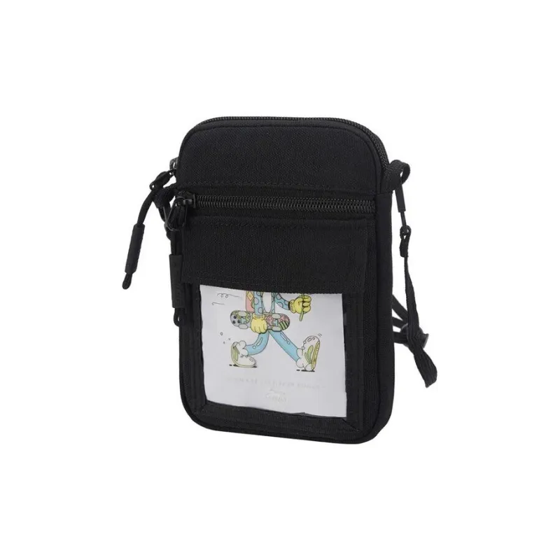 LiNing Steven Harrington Collaboration Canvas Canvas Bag Crossbody Bag Regular Unisex Black-0