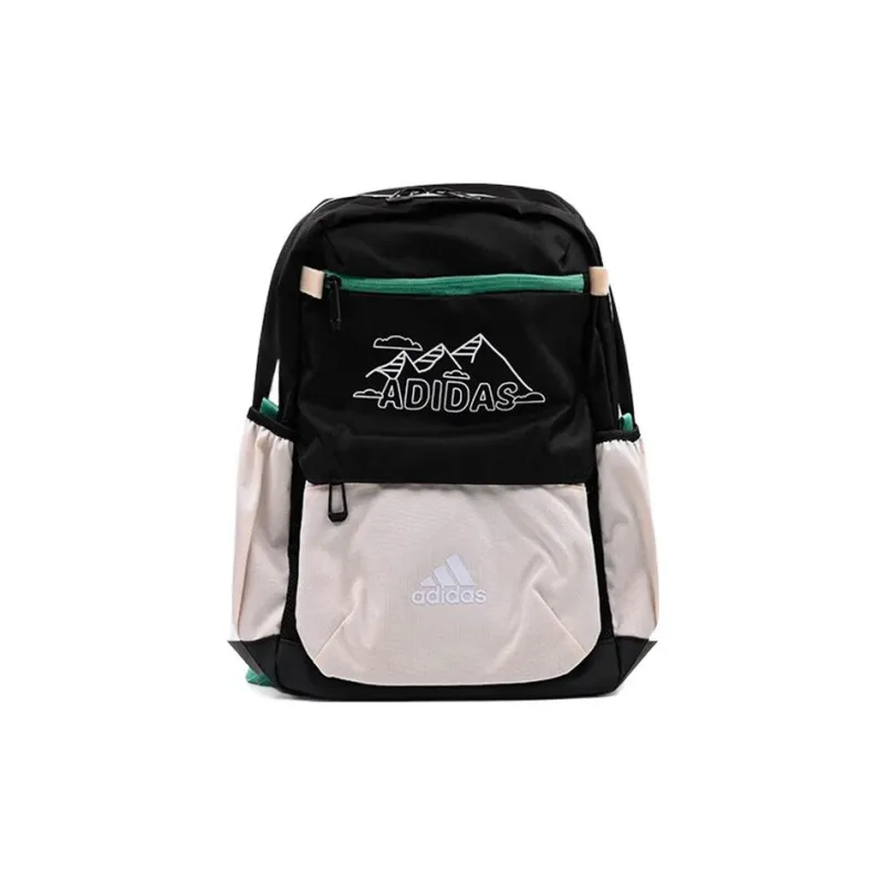 Adidas Recycled Polyester Backpack Regular Unisex Black & Pink-1