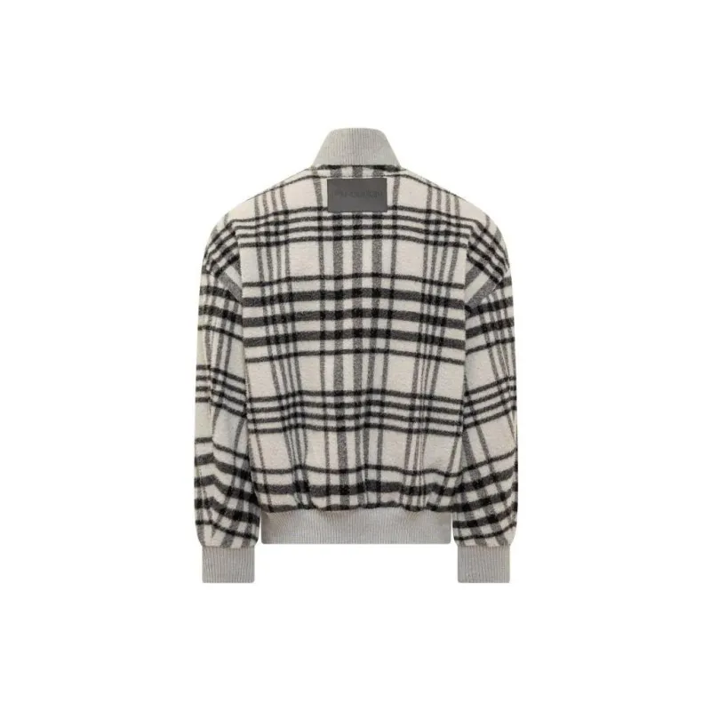 JW Anderson Checked Bomber Jacket-1