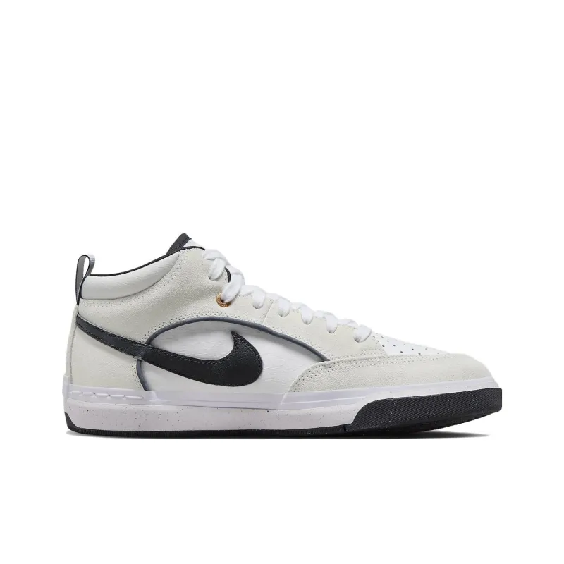Nike Sb React Leo Baker White Black-1