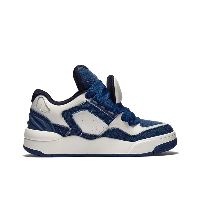 A1 Double Tongue Puffy Shoes Height Increasing Wear-Resistant Skateboard Shoes Unisex-25