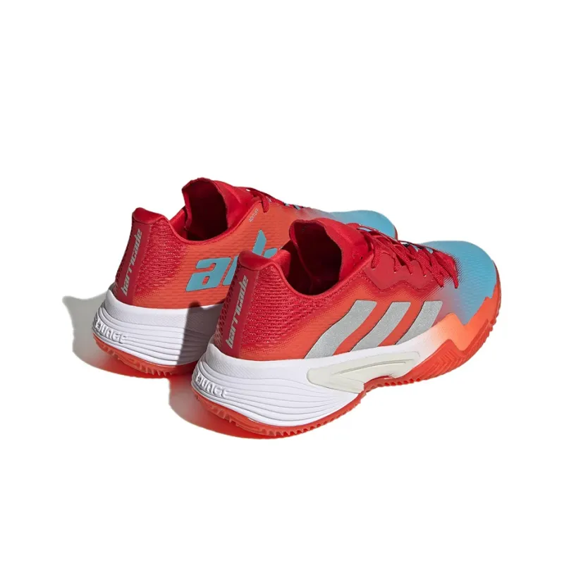 Adidas Barricade Clay Court Tennis 'Red Blue' Women's-3