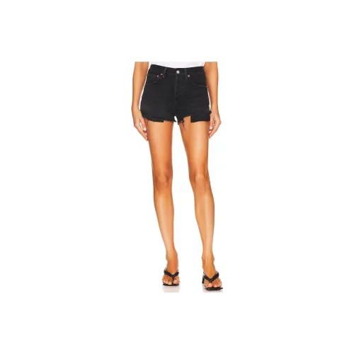 AGOLDE Casual Shorts Women's Black