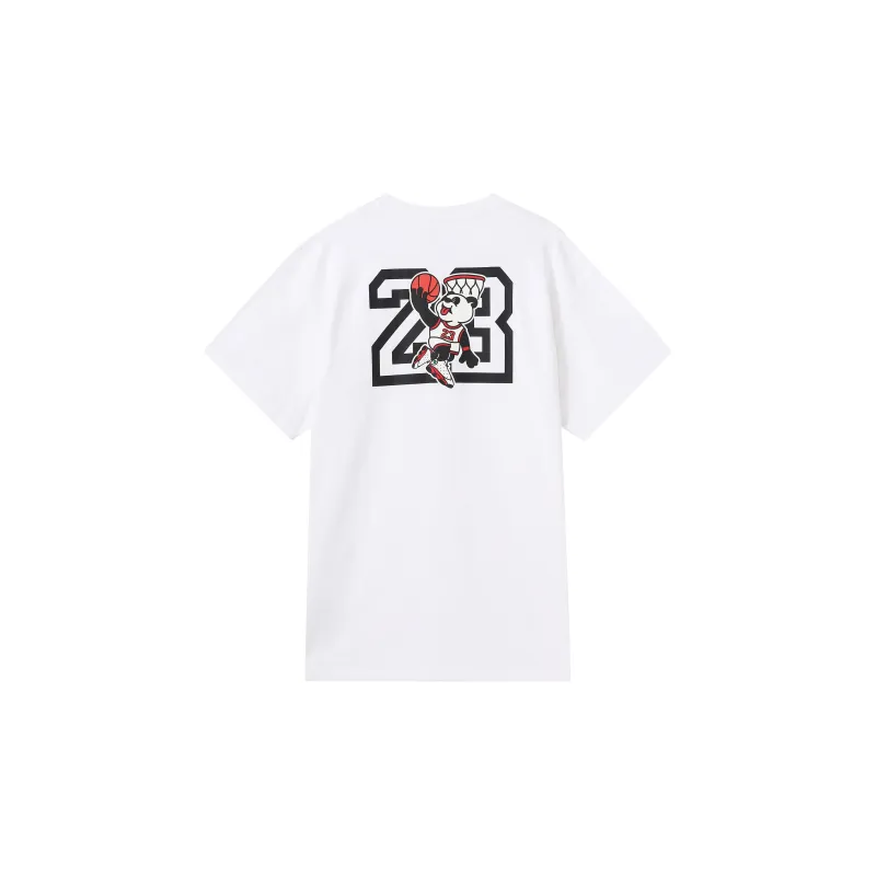 Jordan Panda T Shirts Men White-1