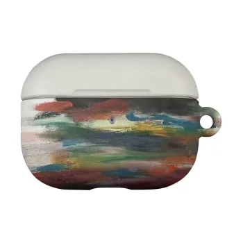 Keshami Compatible With Apple AirPods Pro 2/AirPods 4/3 PC Matte Hard Shell Individual Artistic Brush Headphone Cases