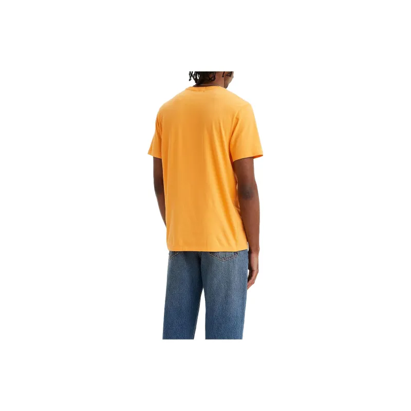 Levis T-Shirts Men Orange-1