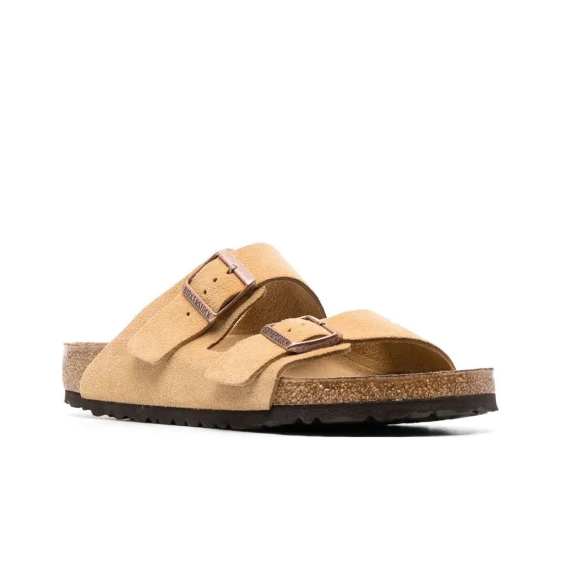 Birkenstock Arizona 'Suede Leather Latte Cream'-1