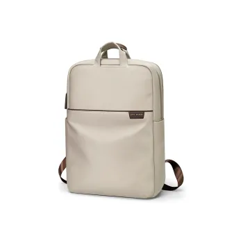 GOLF Fabric Backpack Extra Large Unisex Apricot/Modern Gray/Leather Pink/Elegant Black