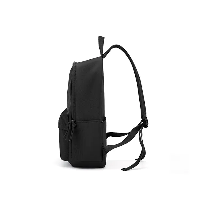 QING QI ZHE Canvas Backpack Backpack Backpack Travel Bag Regular Unisex Black/White/Gray-9