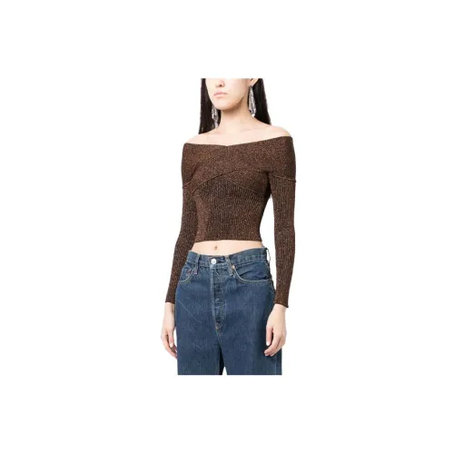 Self-portrait Knitwear Women's Brown