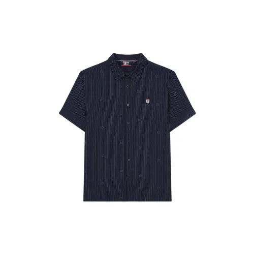 FILA Shirts Men Allover Print