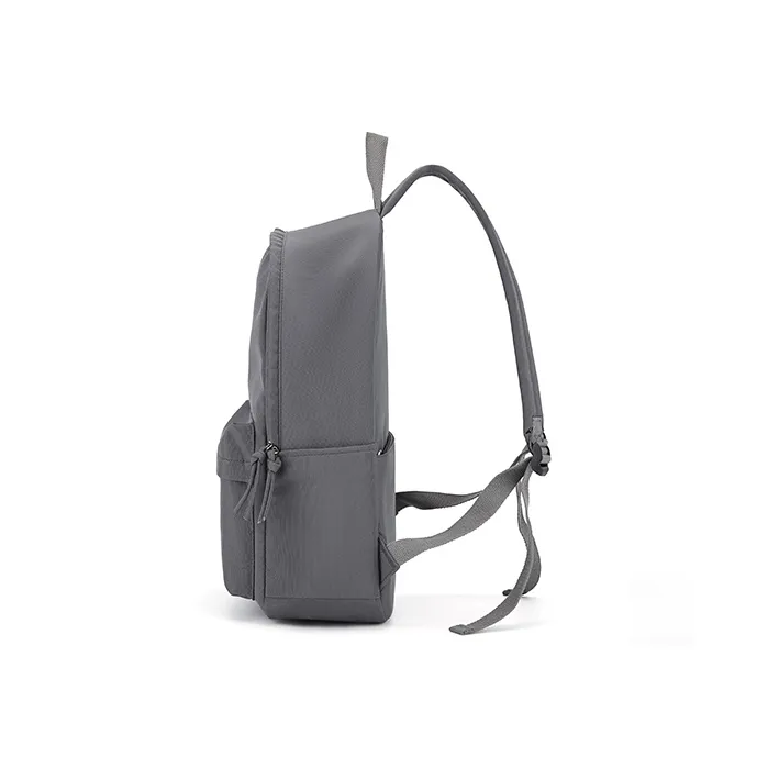 QING QI ZHE Canvas Backpack Backpack Backpack Travel Bag Regular Unisex Black/White/Gray-16