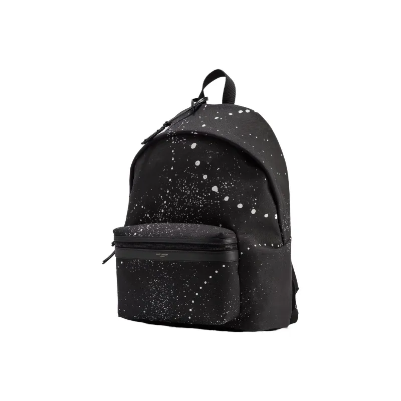 SAINT LAURENT Nylon Backpack Regular Men's Black-2
