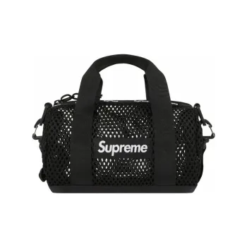 Supreme Polyester Shoulder Bag, Crossbody Bag Mini Unisex Black