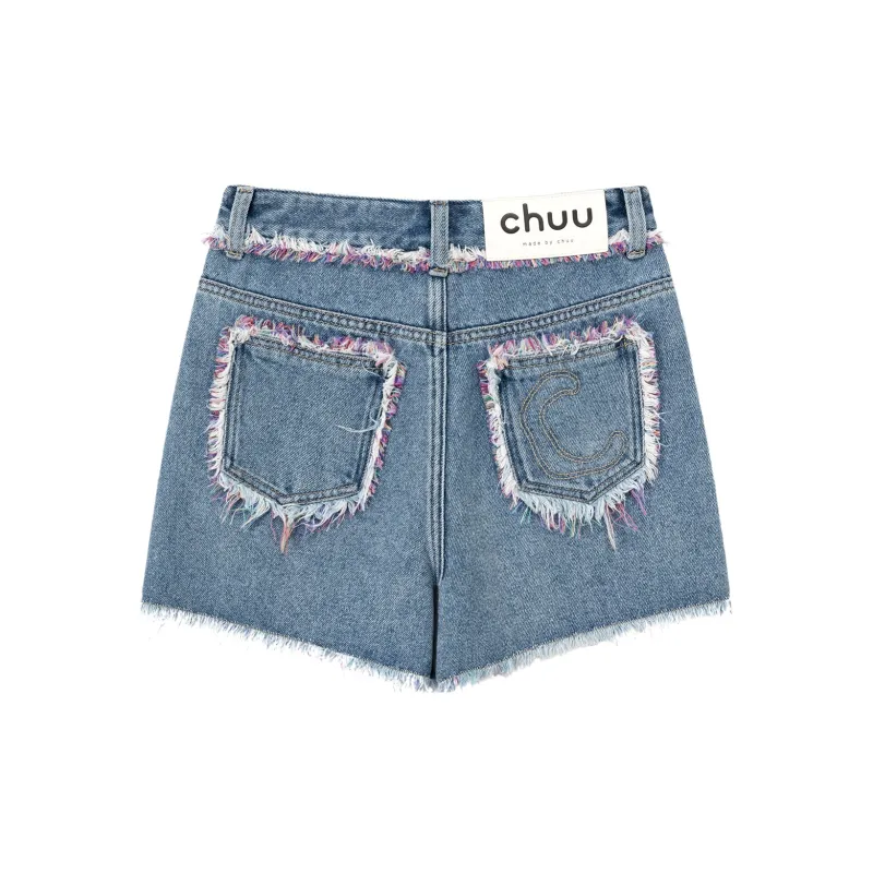 CHUU Denim Shorts Women's Denim Blue-1