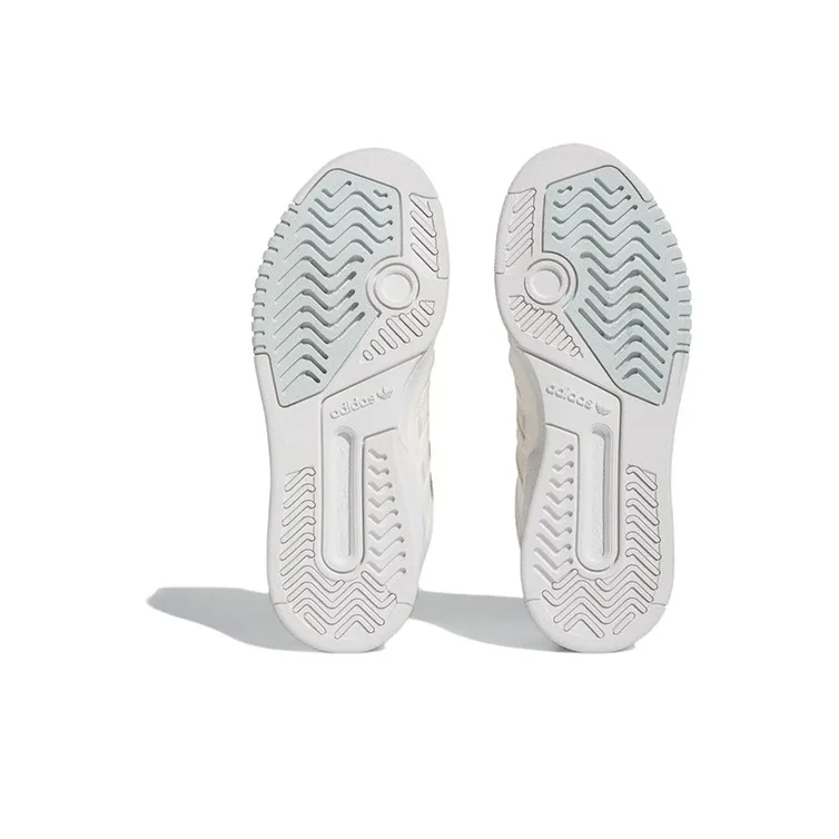 Adidas Originals Drop Step Ix Shoes 'White Cream Blue' Women's-4