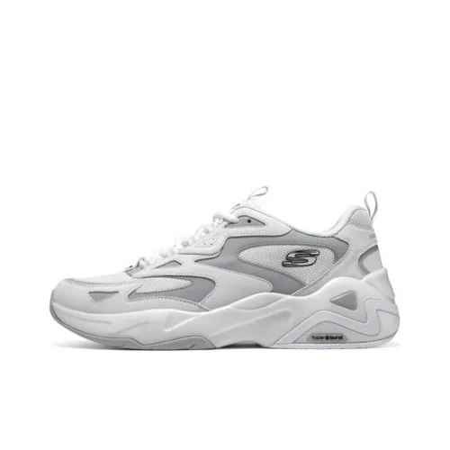 Skechers D'Lites Hyper Burst 'Grey White'