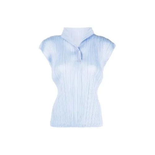 PLEATS PLEASE ISSEY MIYAKE Shirts Women's Light Blue