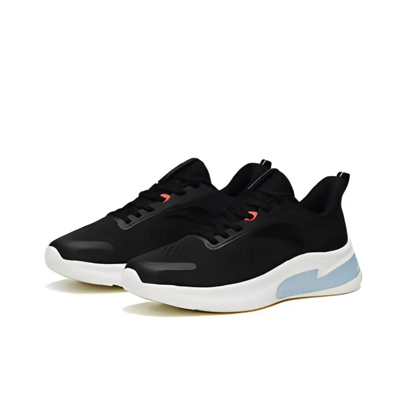 Anta Running Collection Cushioning Anti Slip And Wear Resistant Low Top Running Shoes Women's Black-1