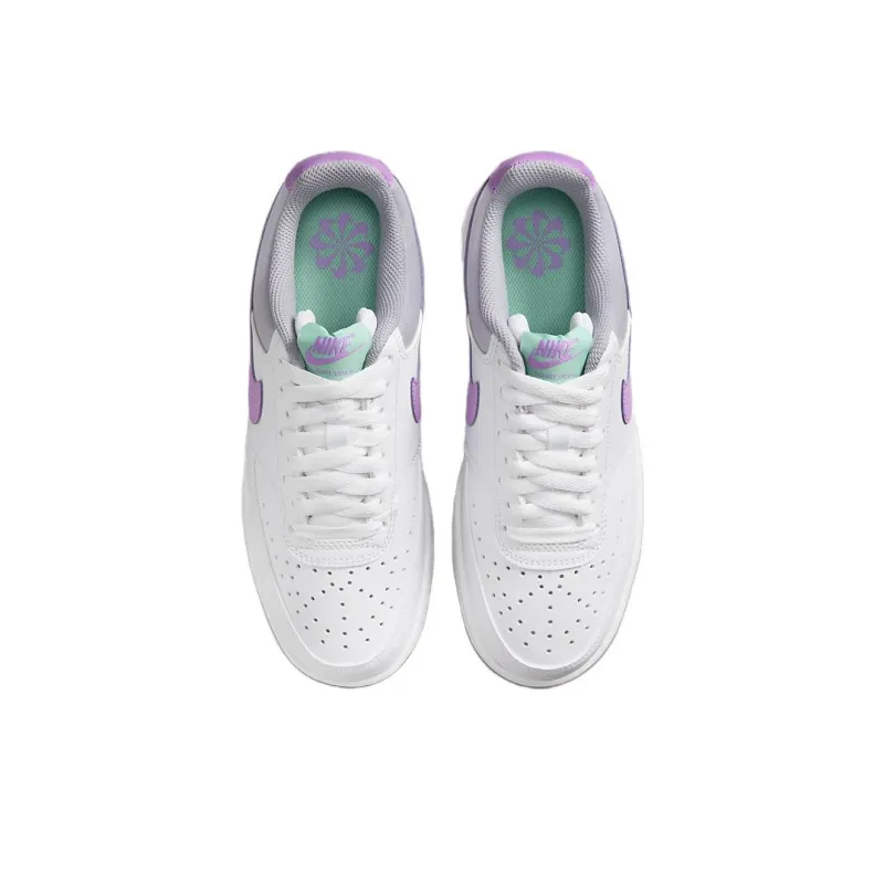 Nike Court Vision Low Next Nature White Rush Fuchsia Women's-3