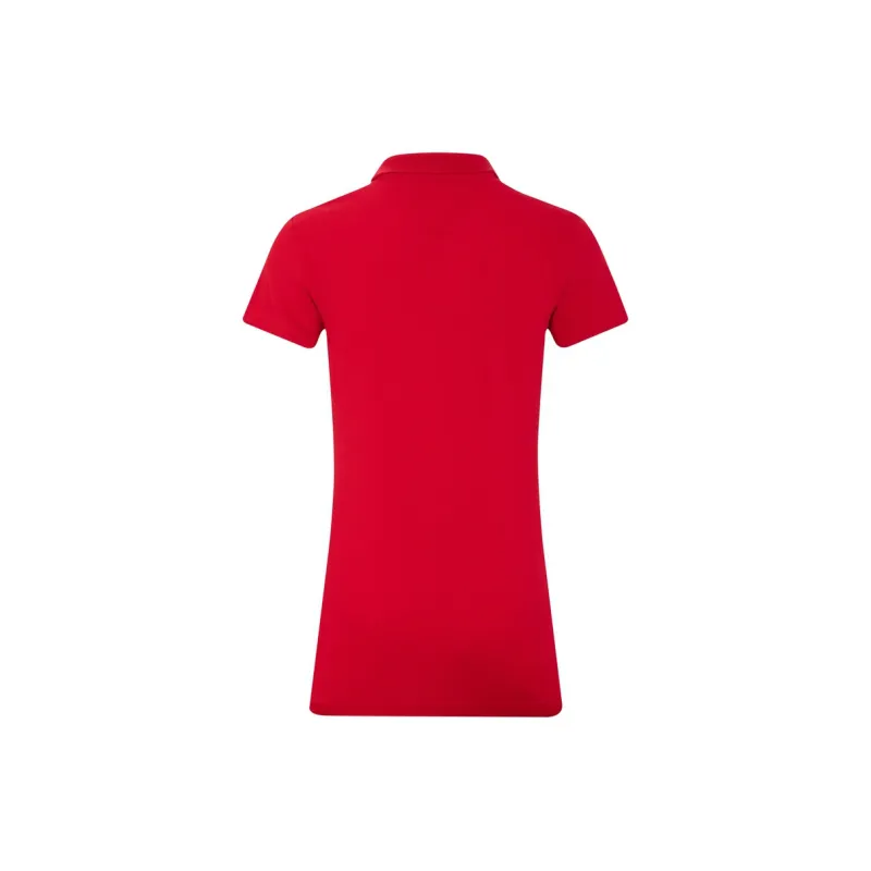 Tommy Hilfiger Polo Shirt Women's Burgundy-1