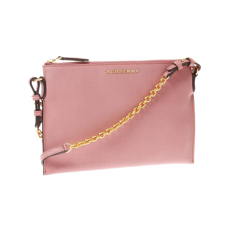 Burberry Envelope Bag Chain Shoulder Bag Crossbody Bag Women's Pink-1