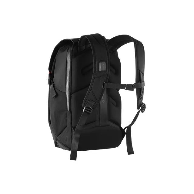 TAJEZZO Pvc Backpack Large Size Unisex Black-2