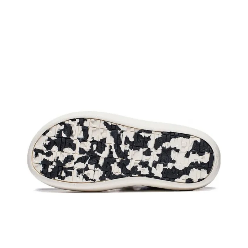 LiNing Puff Mule Slip Resistant Low Top Sports Casual Shoes Women's Black White-3