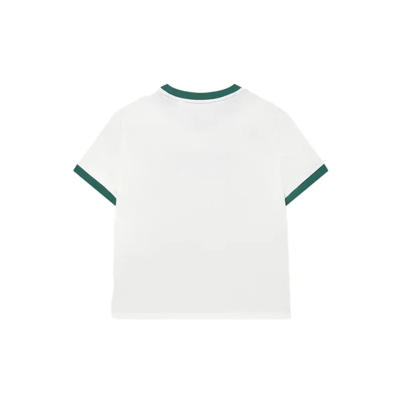 FILA Set in Sleeve T Shirt Women's Cloud White-1