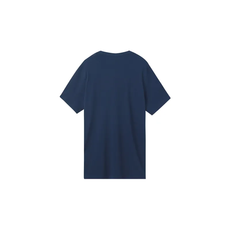Adidas Originals T Shirts Men Marine Blue-1