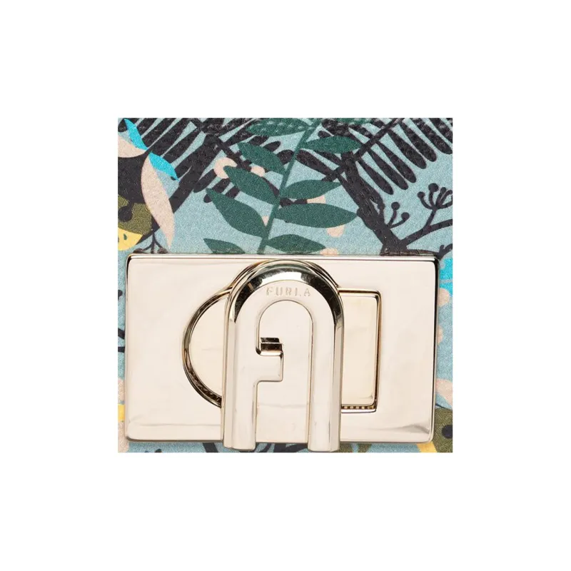 Furla 1927 Collection Leather Handbag, Shoulder Bag, Crossbody Bag Mini Women's Artemisia Multicolor-4